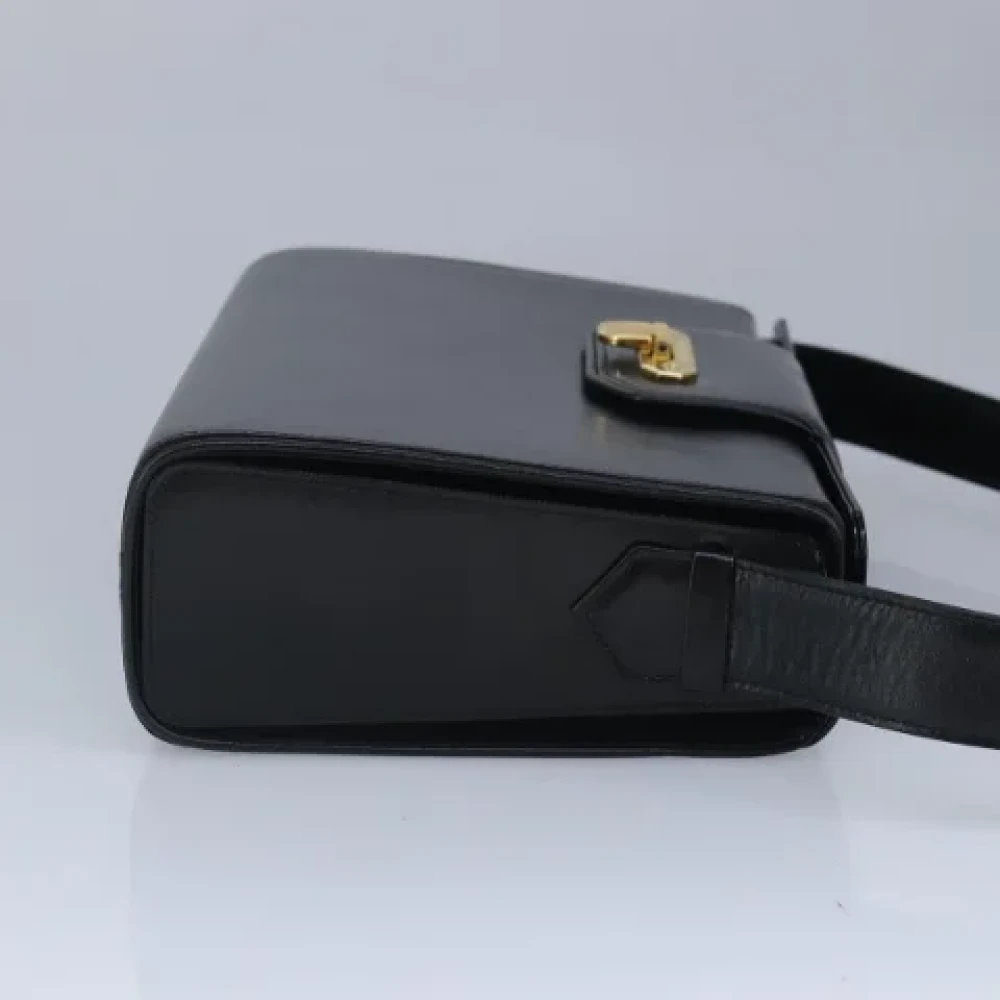 Valentino Vintage Pre-owned Leather crossbody-bags Black Dames