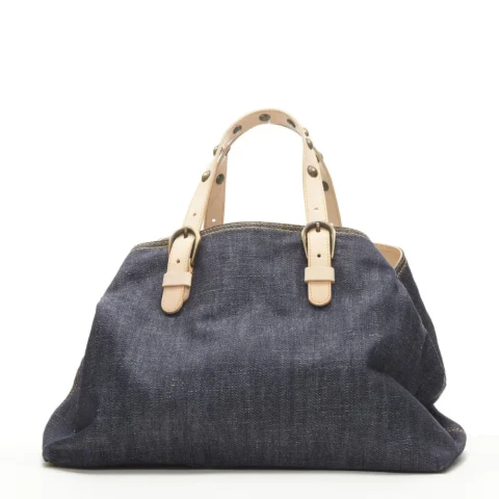 Miu Pre-owned Denim handbags Blue Dames