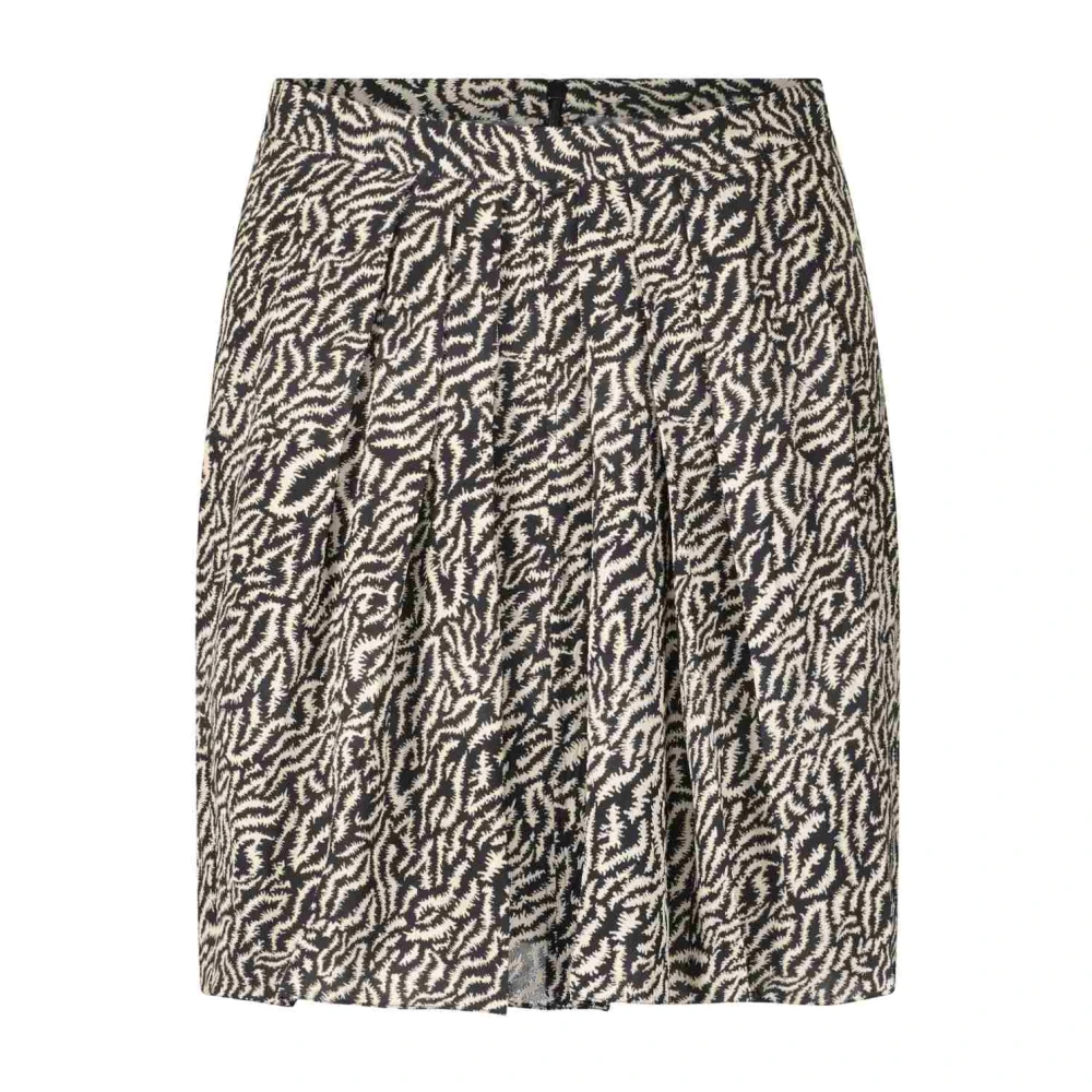 Isabel marant Geplooide A-lijn Mini Rok met Zakken Multicolor Dames