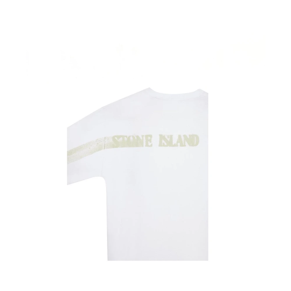 Stone Island T-Shirts White Heren