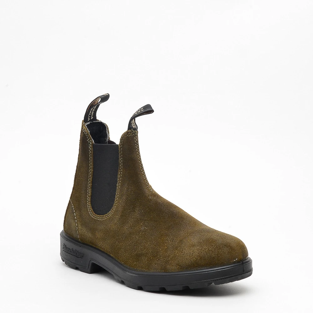 Blundstone Groene Suede Beatles Schoenen Green Dames