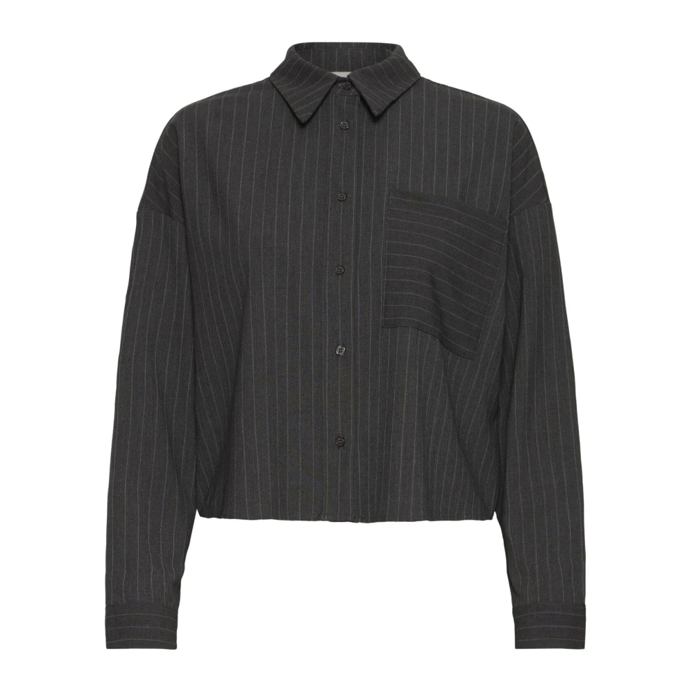 Ichi Black Shirts - Female - Shirts - Xs - Blouses & Shirts