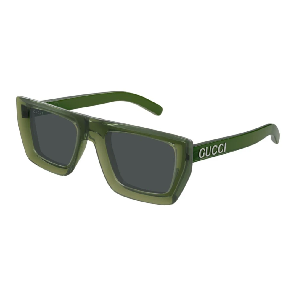 Gucci Unisex Green Stylish Sunglasses For Everyday Wear - Sunglasses - 51 Mm - Accessories