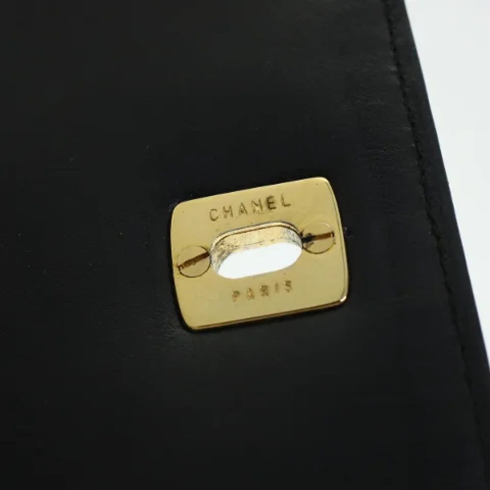 Chanel Vintage Pre-owned Leather chanel-bags Black Dames