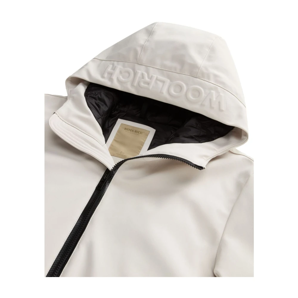 Woolrich Ivoor Winterjassen Beige Heren