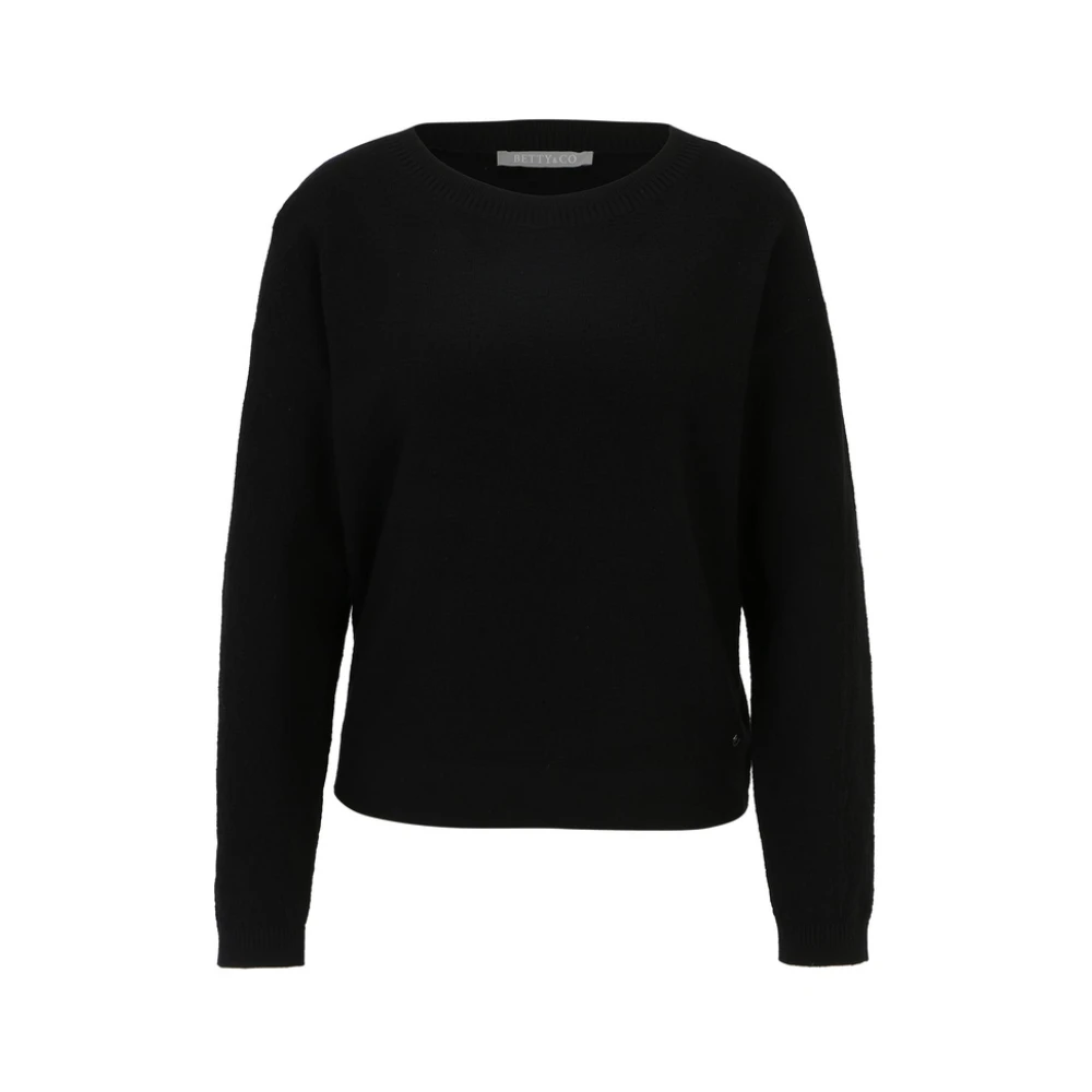 Betty & Co Stijlvolle Pullover in Diverse Kleuren Black Dames