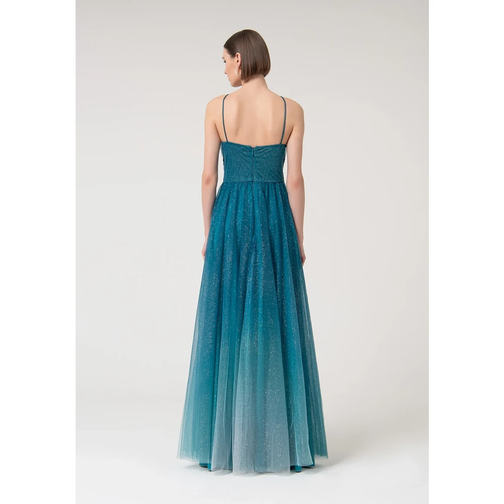 Fracomina Elegante Jurken Collectie Green Dames