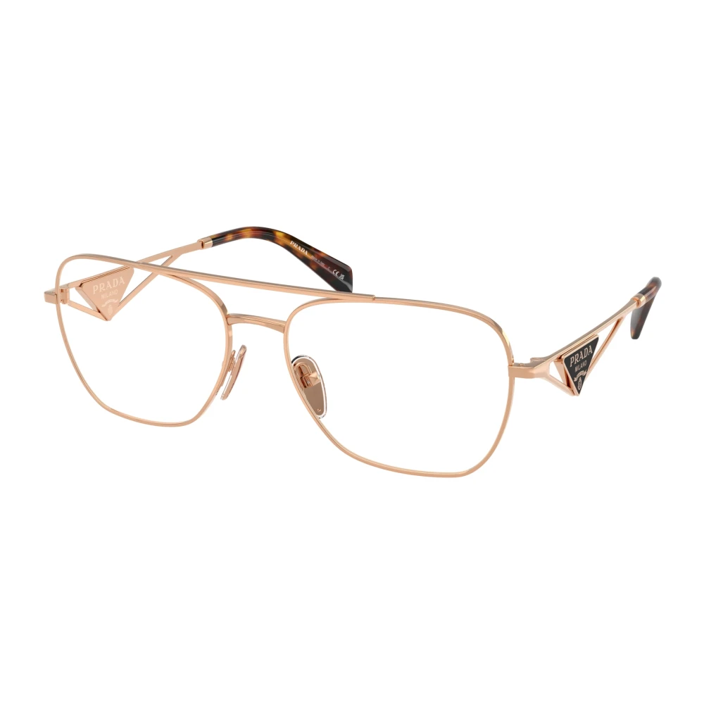 Prada Stijlvolle Bril Svf1O1 Yellow Dames