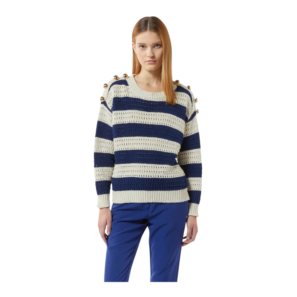 Knitwear > Round-neck Knitwear - - Silvian Heach - Modalova