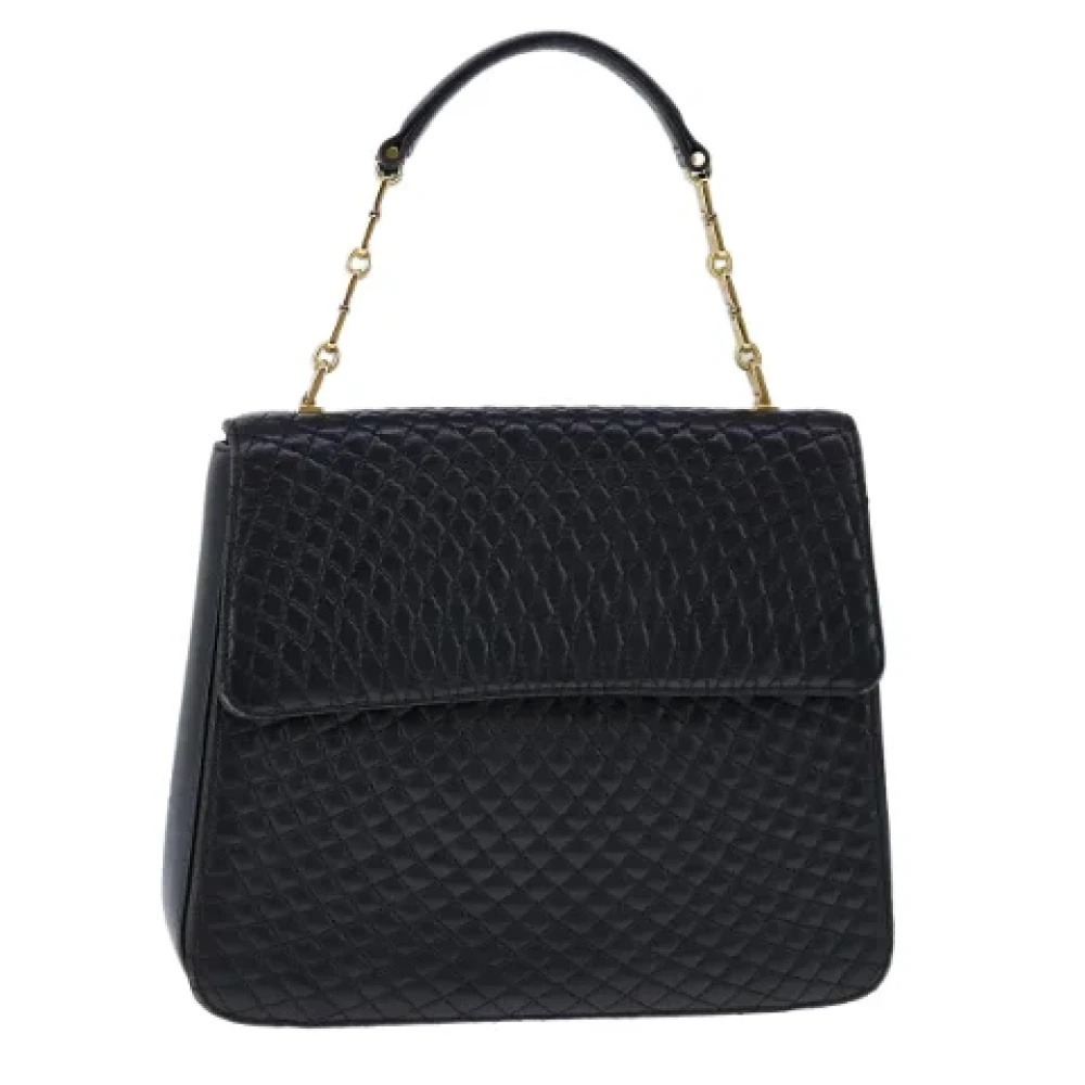 Bally Pre-owned Leather handbags Black Dames