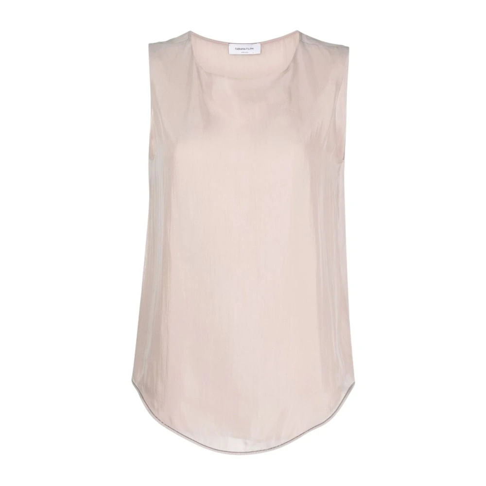 Fabiana Filippi Blusar Skjortor Beige, Dam