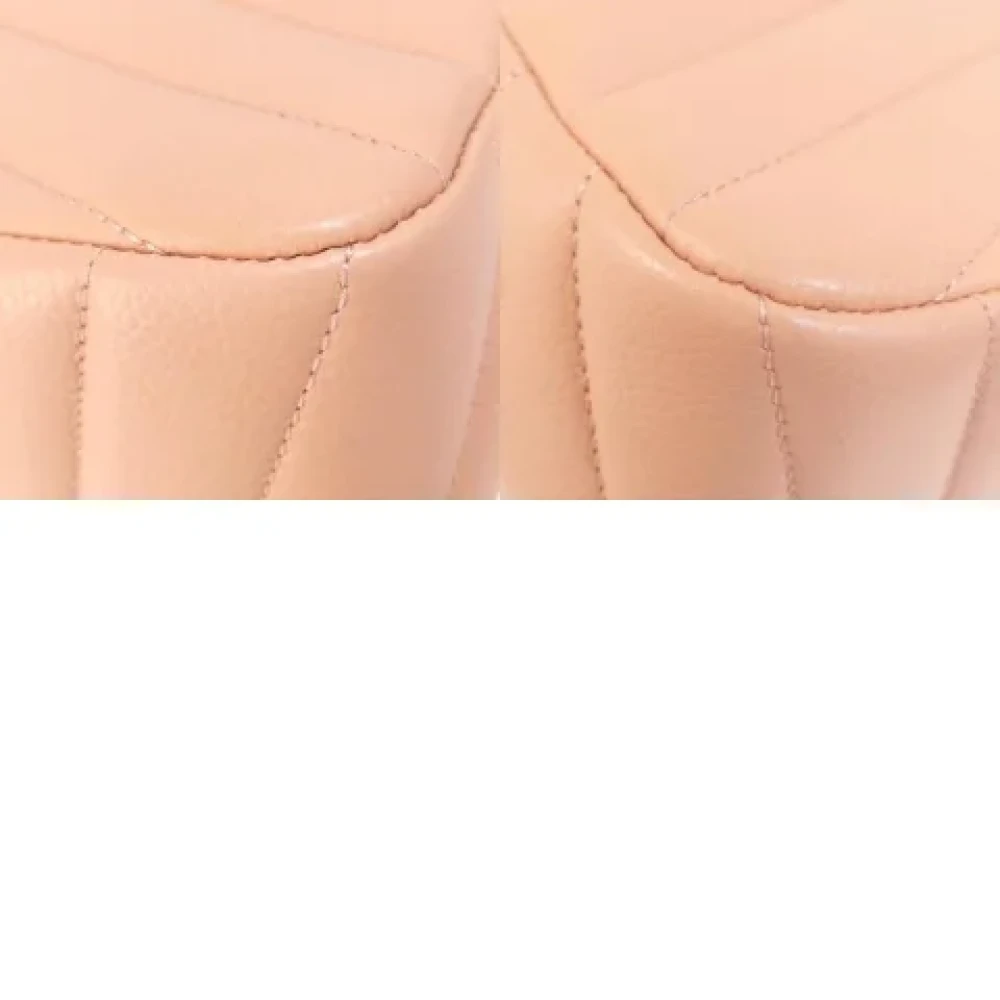 Chanel Vintage Pre-owned Fabric chanel-bags Pink Dames
