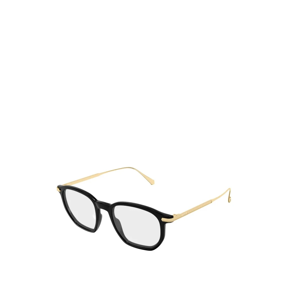 Cartier Men's Black Glasses, 50 Mm, Eyeglasses