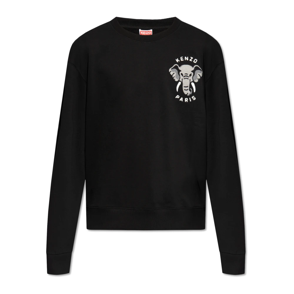 Kenzo Sweatshirt met logo Black Heren