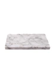 MARBLE PLATE S WHITE
