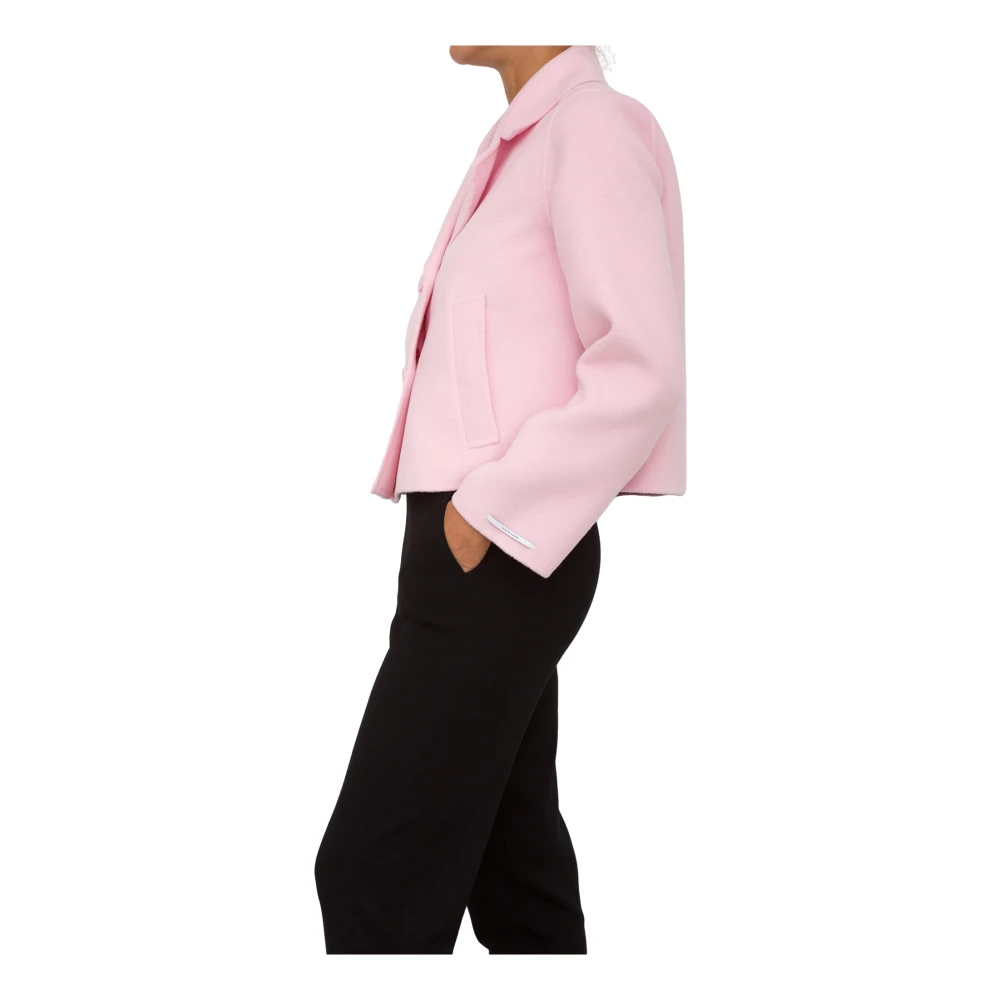 Marella Elegante Jas voor Vrouwen Pink Dames