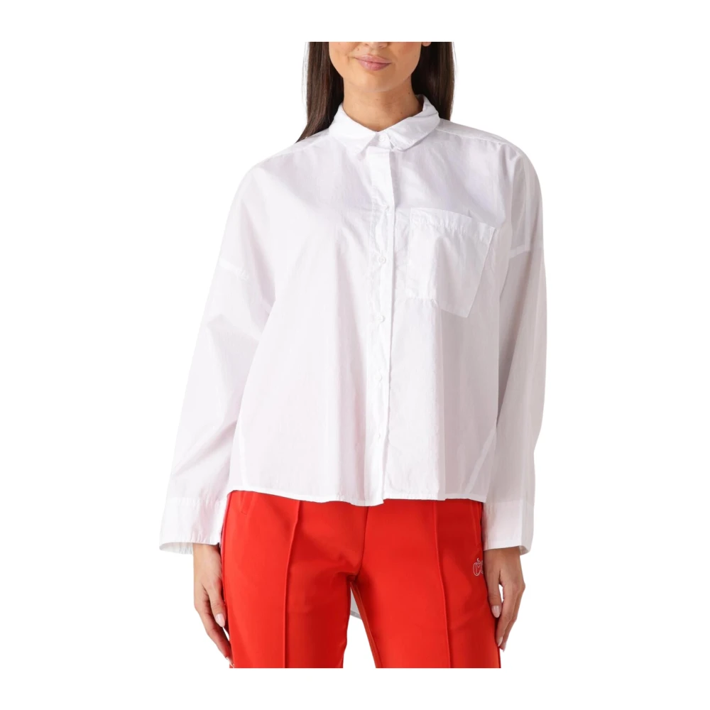 Penn&Ink N.Y Witte Blouse veelzijdige en tijdloze stijl White Dames