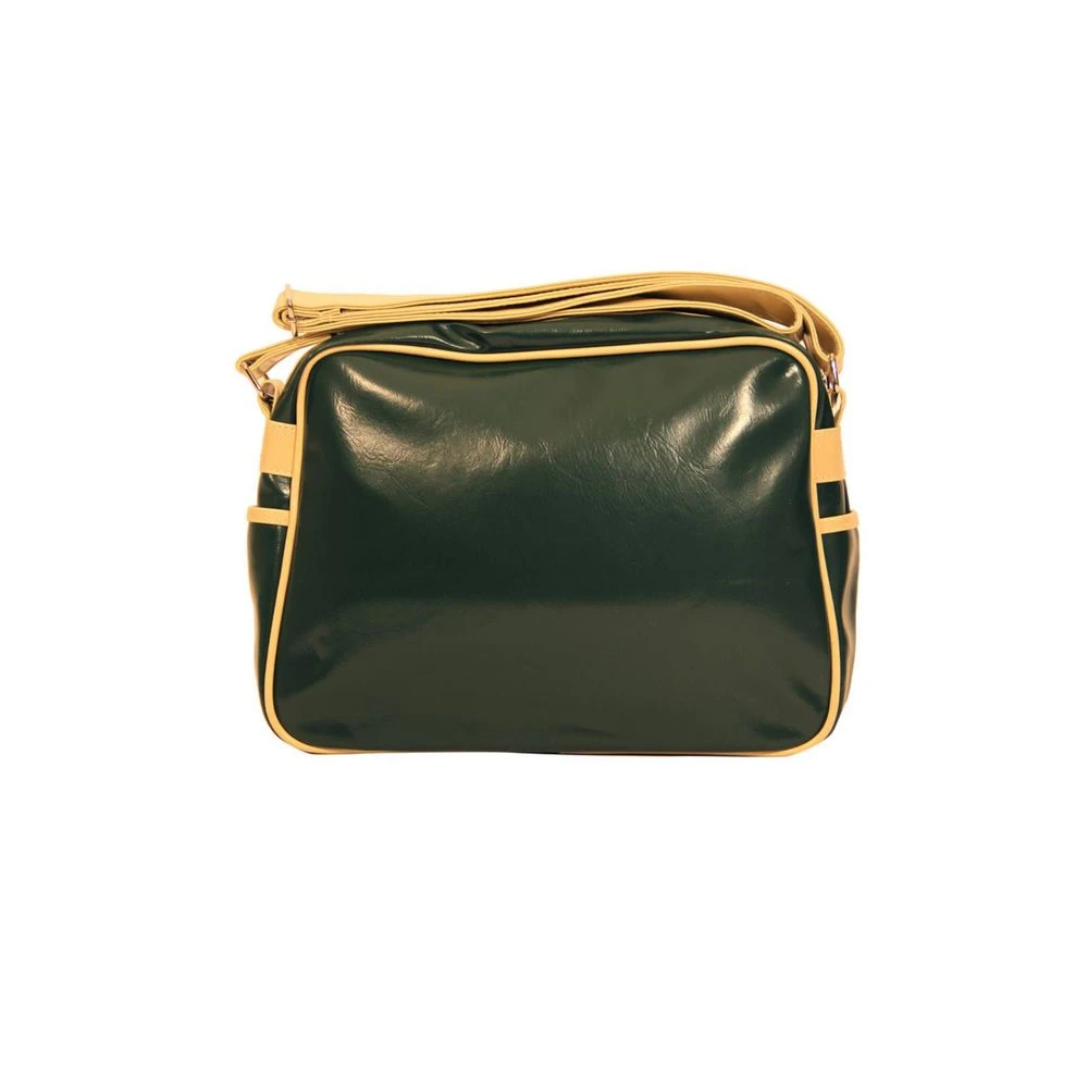 Gola Groene Stoffen Schoudertas met Print Multicolor Dames