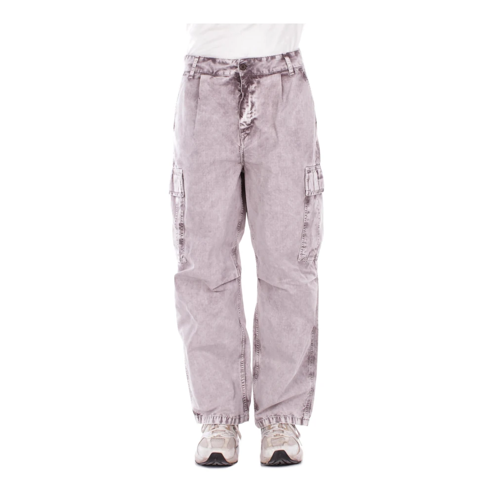 Carhartt Wip Purple Loose-Fit Jeans - Male - Loose Fit Jeans - W30 - Jeans