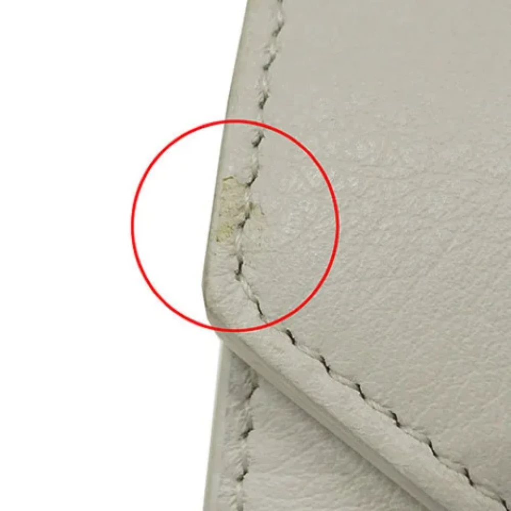 Balenciaga Vintage Pre-owned Leather wallets White Dames