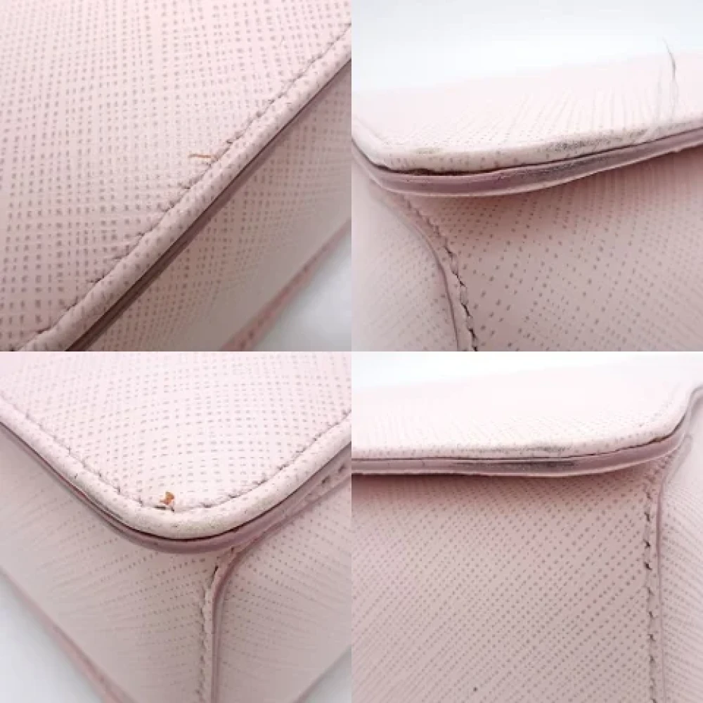Salvatore Ferragamo Pre-owned Leather handbags Pink Dames