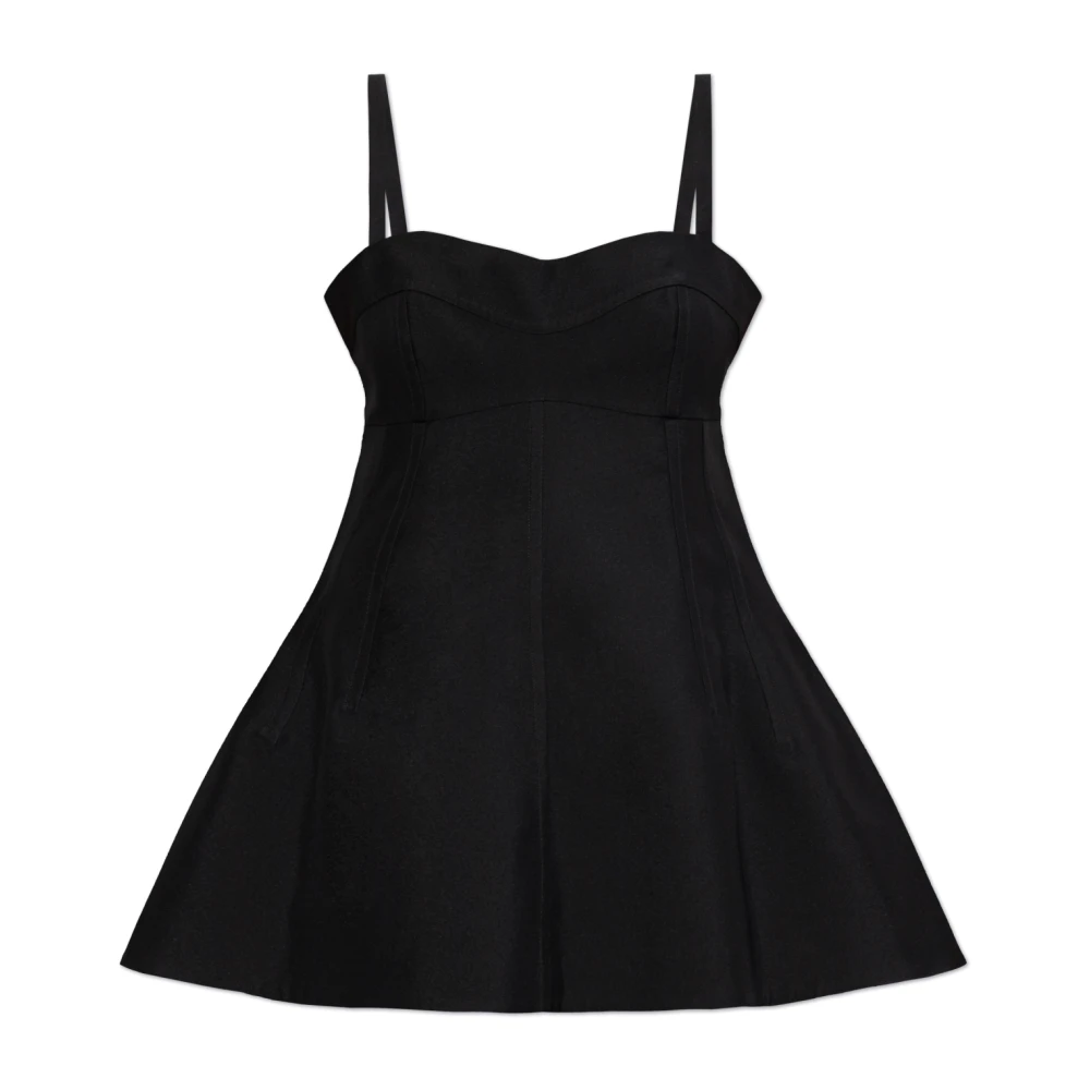 Jil Sander Jurk met bandjes Black Dames