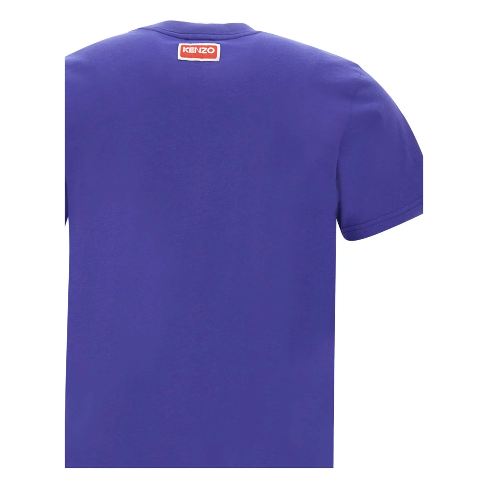 Kenzo Blauwe T-shirts en Polos uit Parijs Blue Heren
