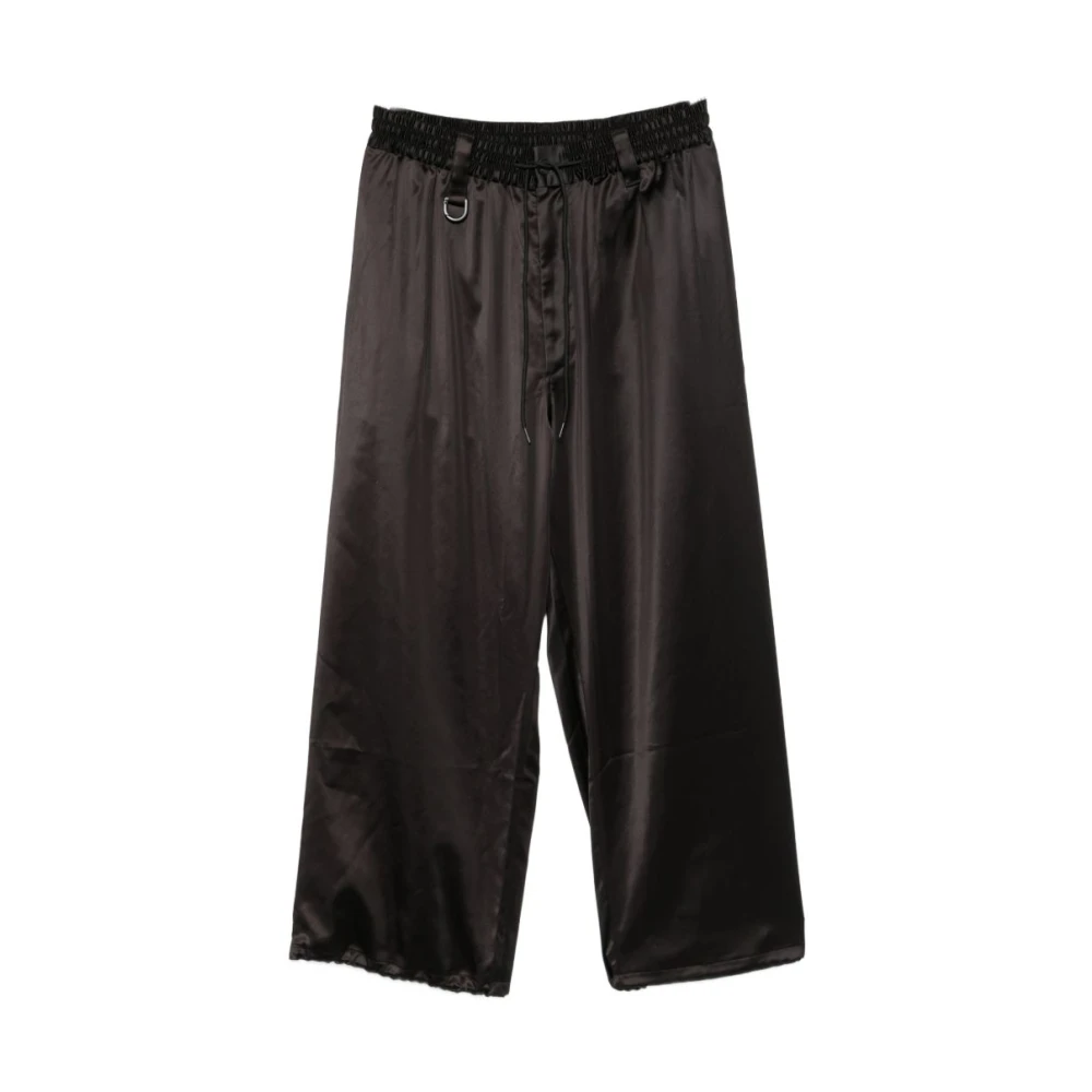 Y-3 Uomo Nero Pantaloni, 2XS, New,