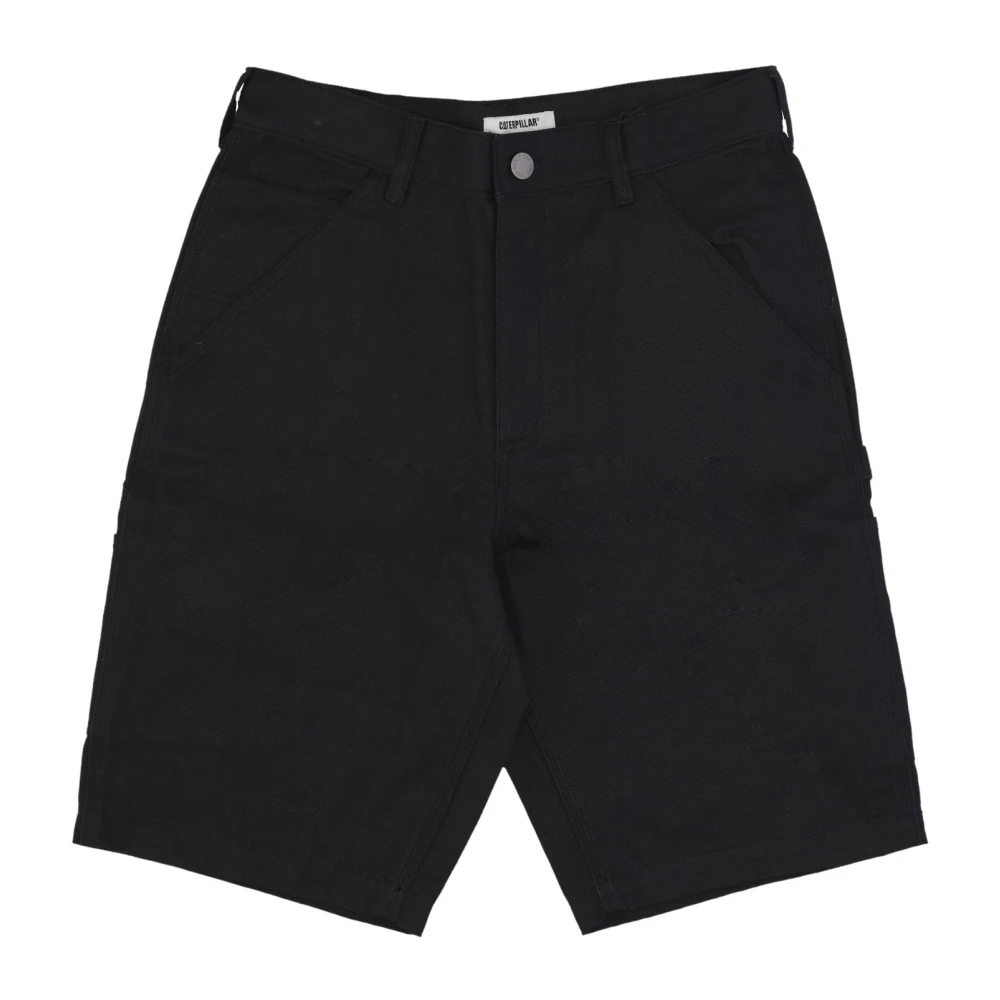 CAT Canvas Carpenter Shorts Zwart Black Heren