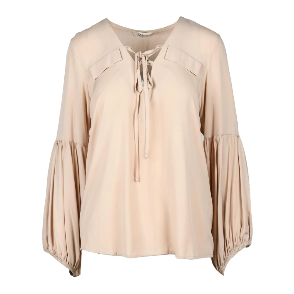 Think! Viscose Blouse Orange Dames