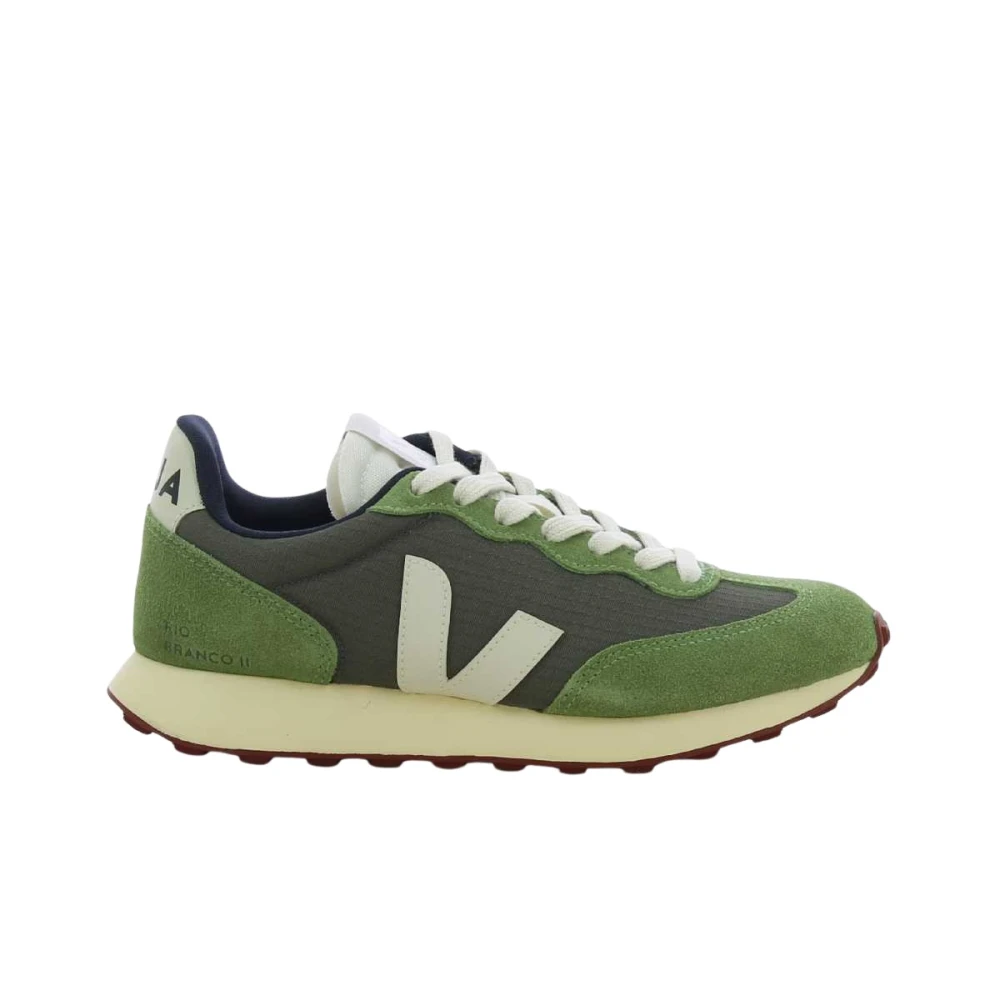 Veja Rio Branco II Sneakers Dames Schoenen Groen