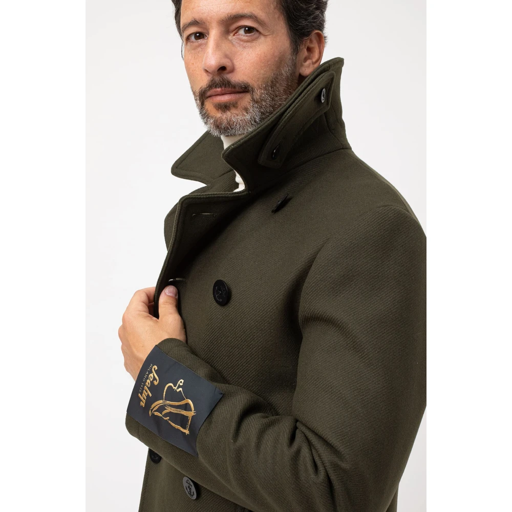 Sealup Quebec Peacoat Green Heren