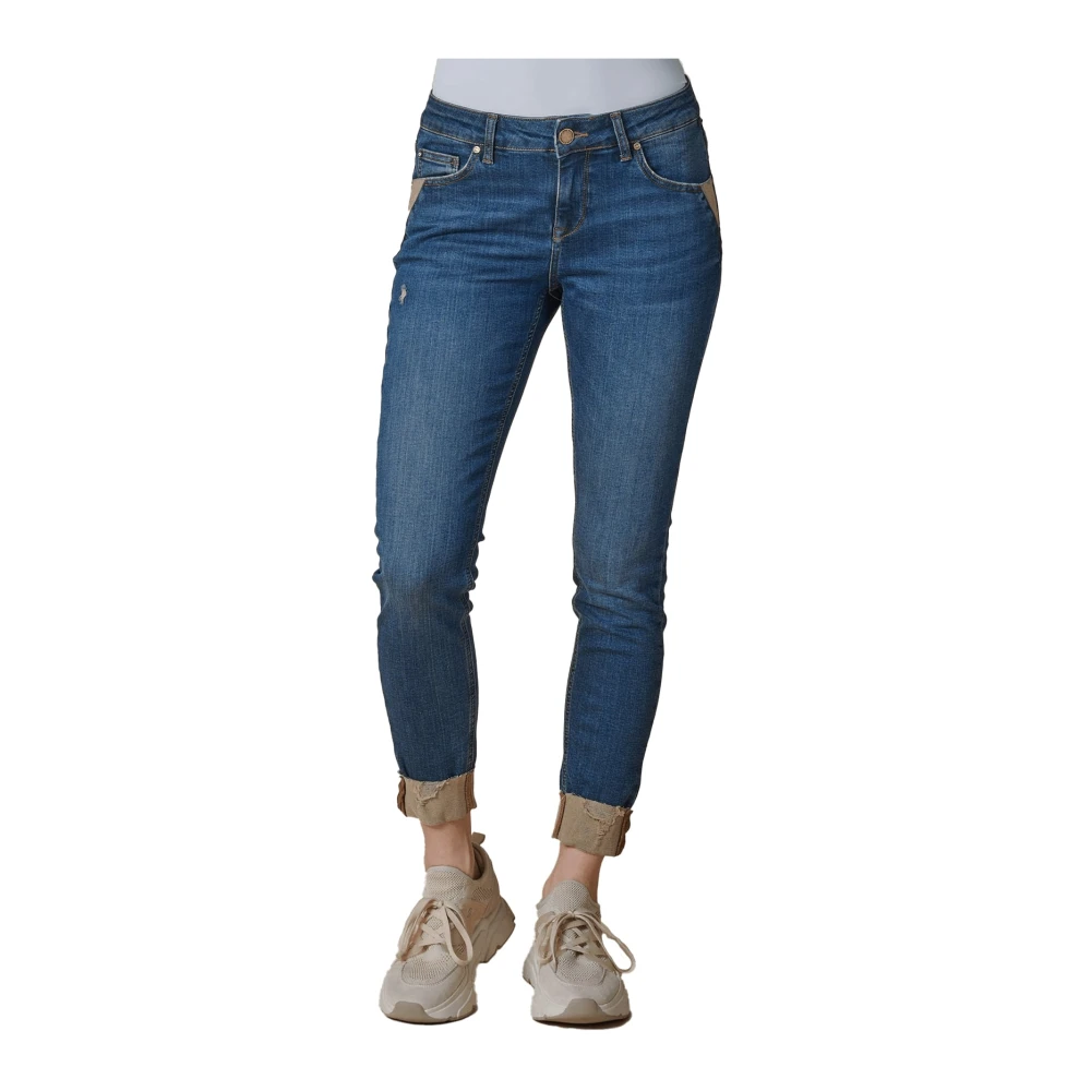 Zhrill Skinny Jeans Blauw Blue Dames