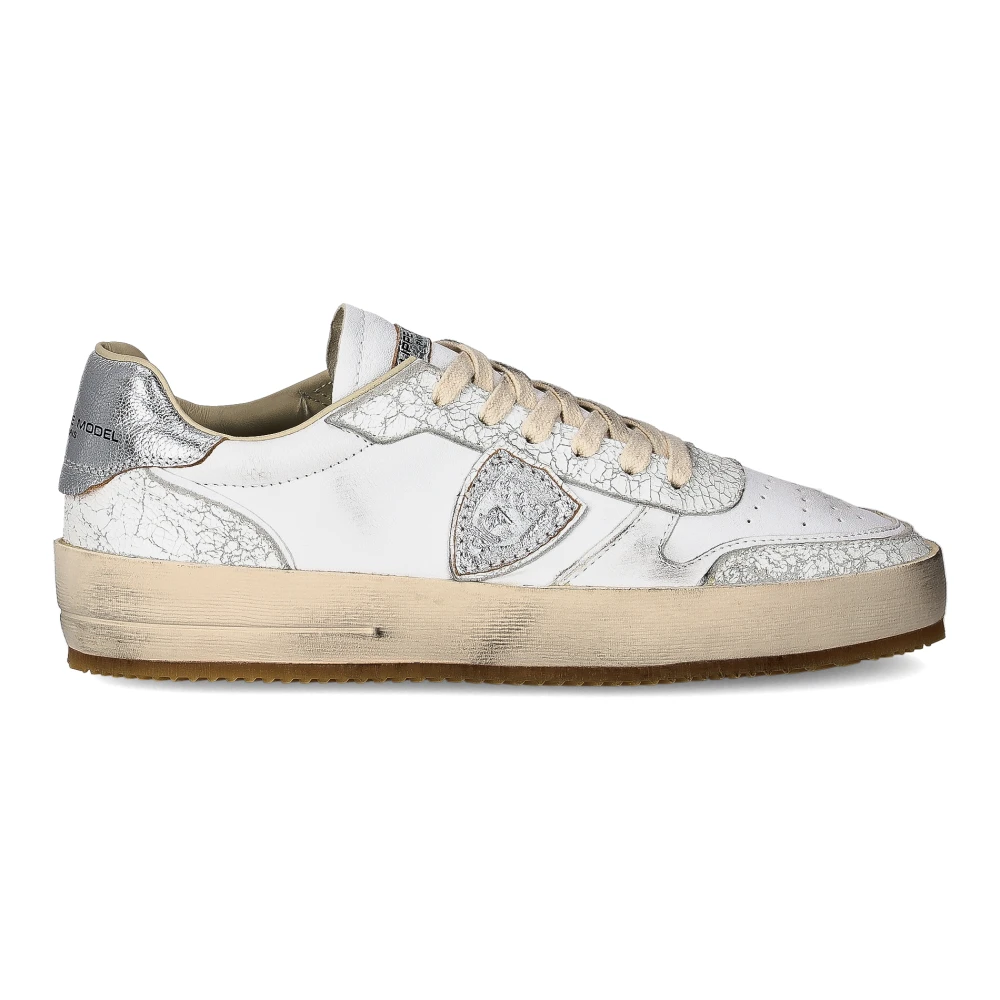 Philippe Model Men's White Trainers Nice Tennis