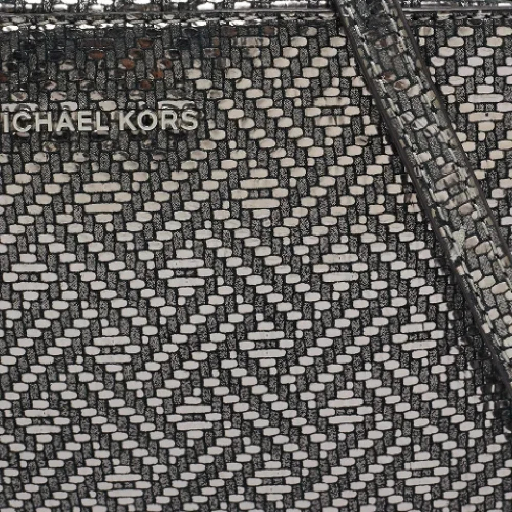 Michael Kors Pre-owned Leather shoulder-bags Gray Dames
