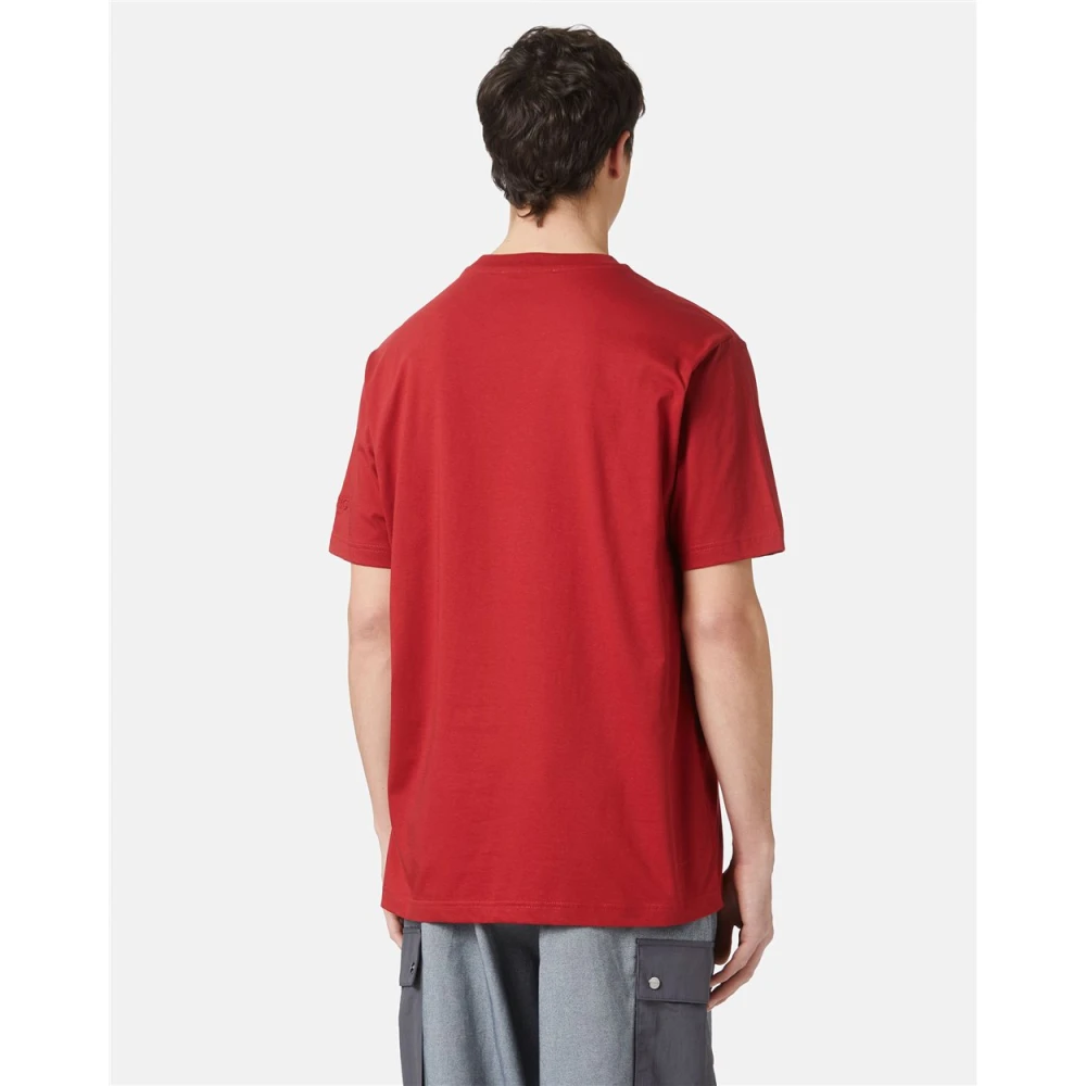Iceberg T-shirt met Vitruviaans Garfield-print Red Heren