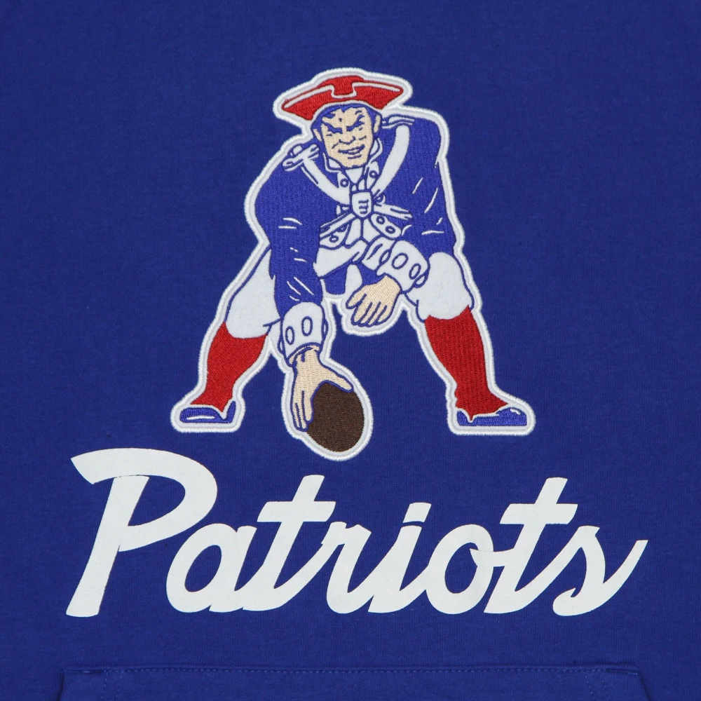 Mitchell & Ness NFL Korte Mouw Hoodie Koningsblauw Blue Heren