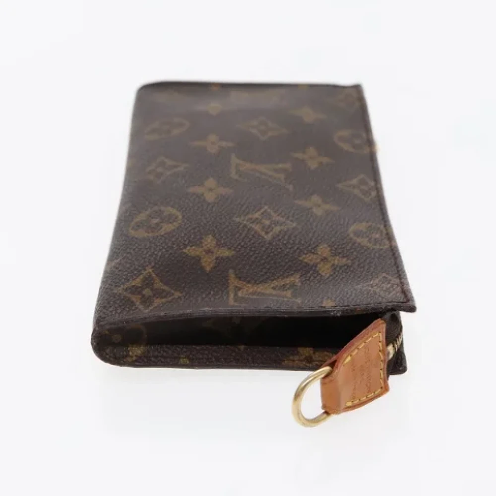 Louis Vuitton Vintage Pre-owned Canvas pouches Brown Dames