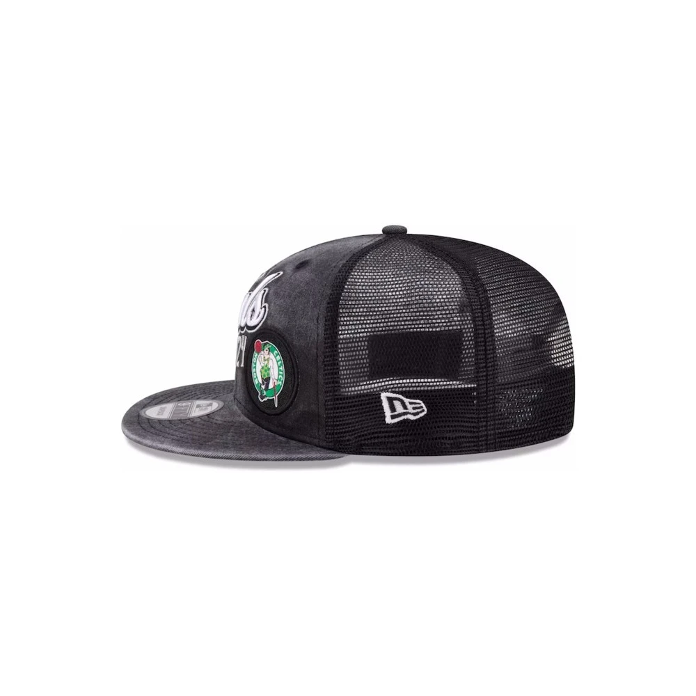 new era Zwarte Celtics Nba24 Pet Gray Heren