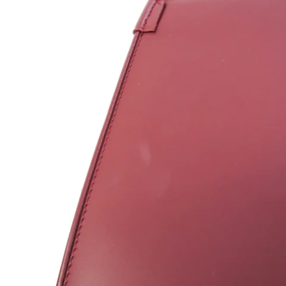 Cartier Vintage Pre-owned Leather shoulder-bags Red Dames