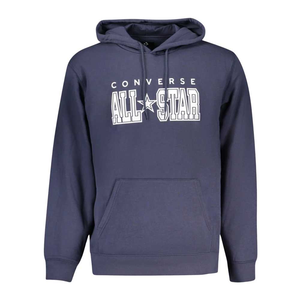 Converse Men's Blue Hoodies, Xl, Arch All Star Hoodie