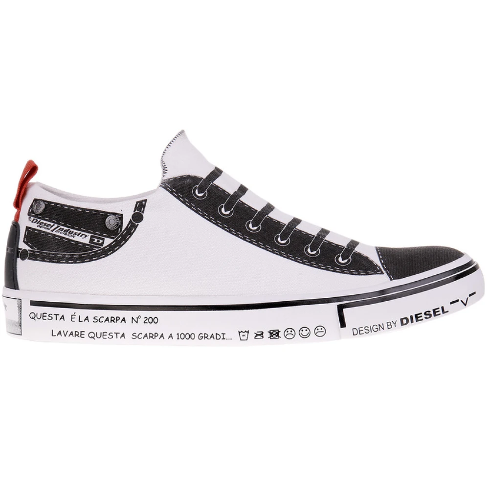 Diesel Imaginee Low Slip-On Heren Schoenen Wit