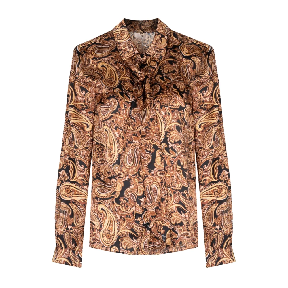 Liu Jo Vrouw Multicolor Overhemden Dames, Veelkleurig, M, Polyester, Elegante Klassieke Blouse