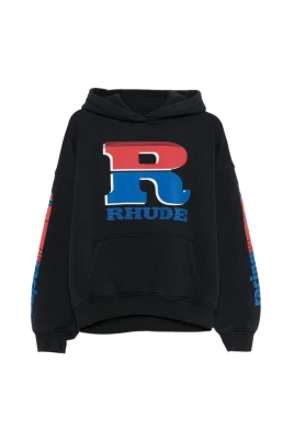 Split Petrol Logo Hoodie
