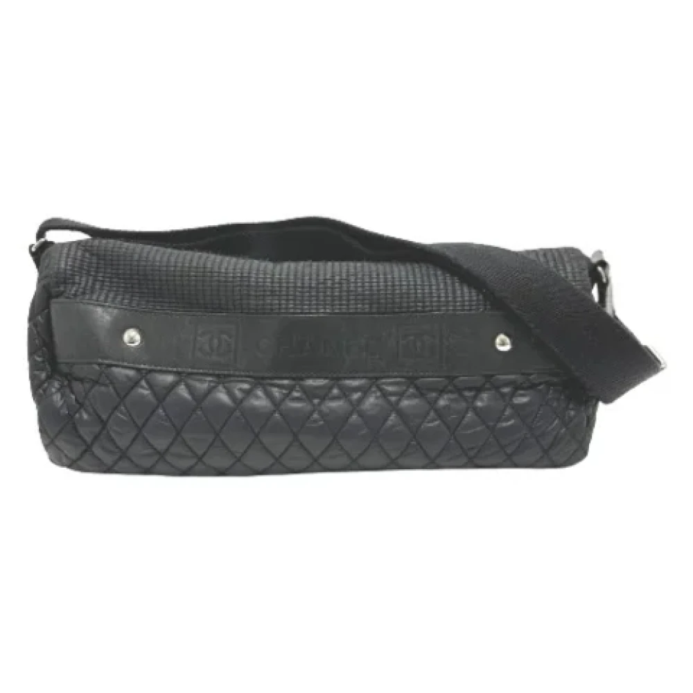 Chanel Vintage Pre-owned Fabric chanel-bags Black Dames