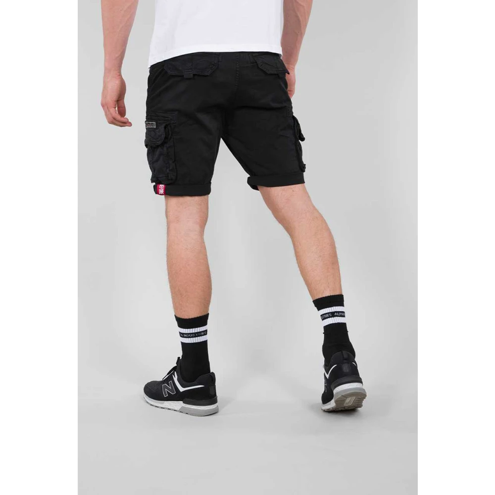 alpha industries Trousers Black Heren