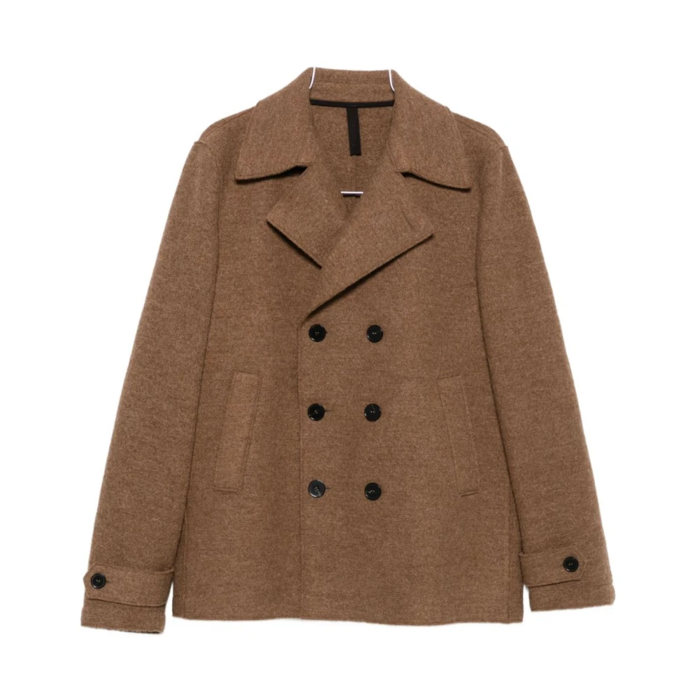 Brauner Wollmantel Aw25 - Harris Wharf London - Modalova