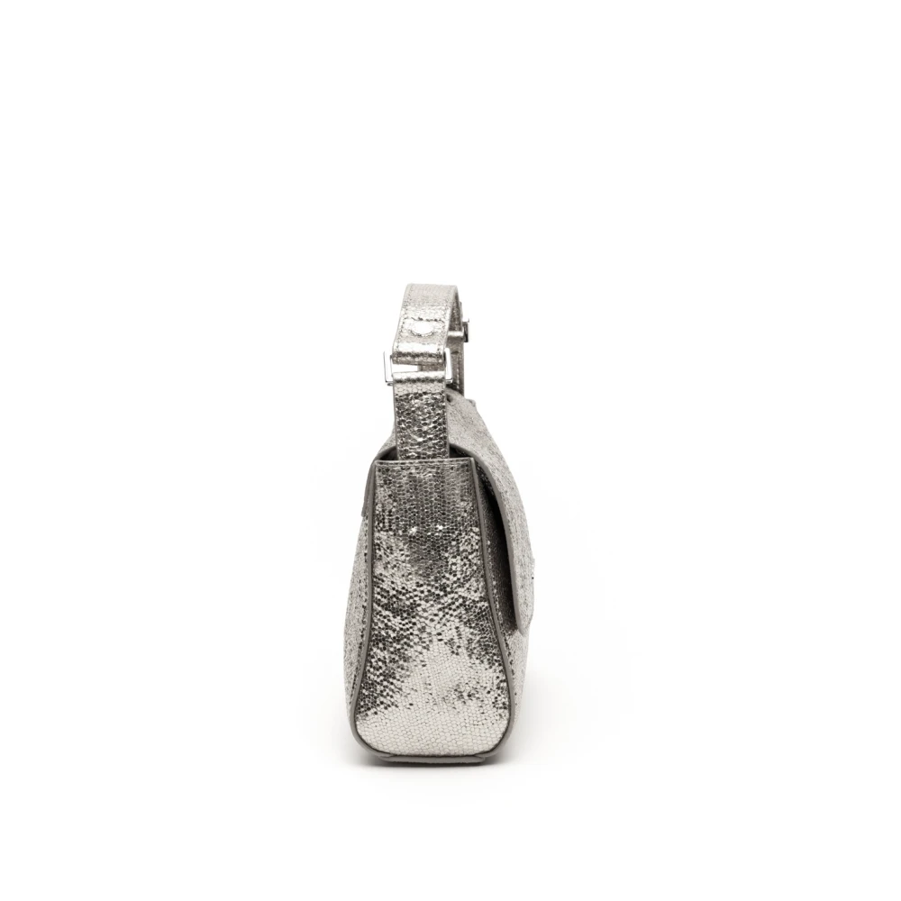 Orciani Zilver Licht Tas Gray Dames
