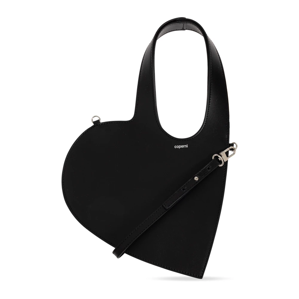 Coperni Schoudertas Baby Heart Black Dames