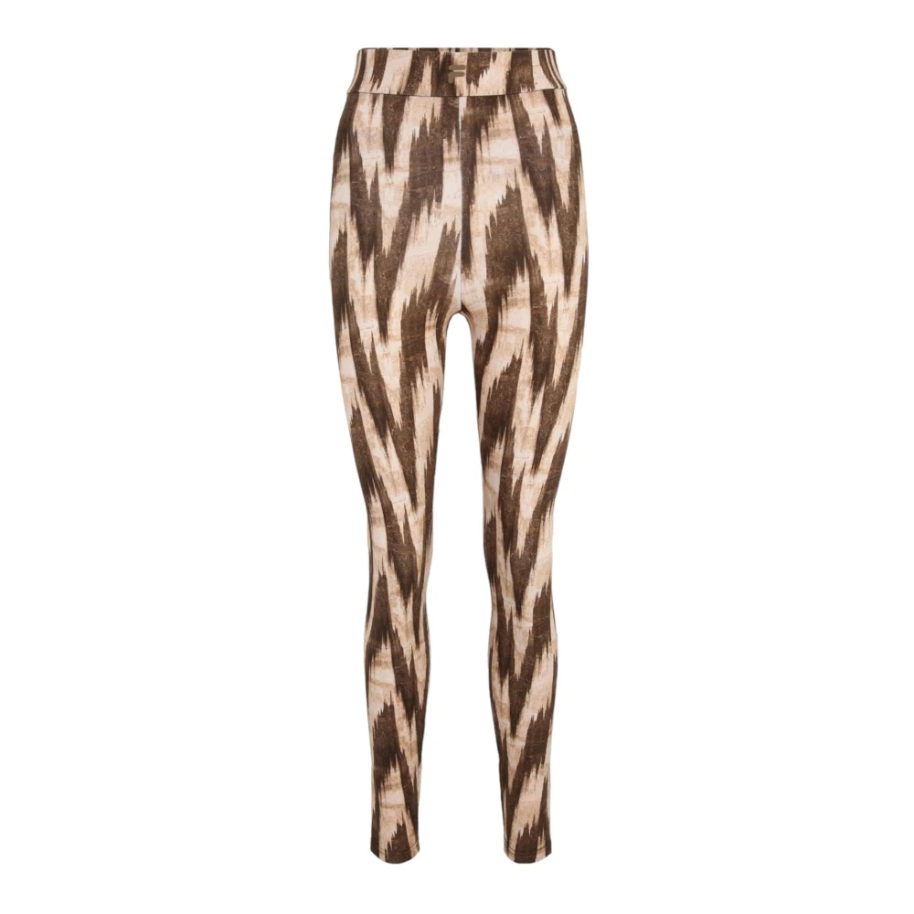 Fila Women's Multicolor Leggings, S, Leggings, Model Calla, Cotton